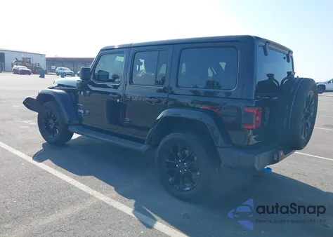 2022 Jeep Wrangler 4Xe Unlimited Sahara 4X4 from USA, damaged, VIN 1C4JJXP67NW114313